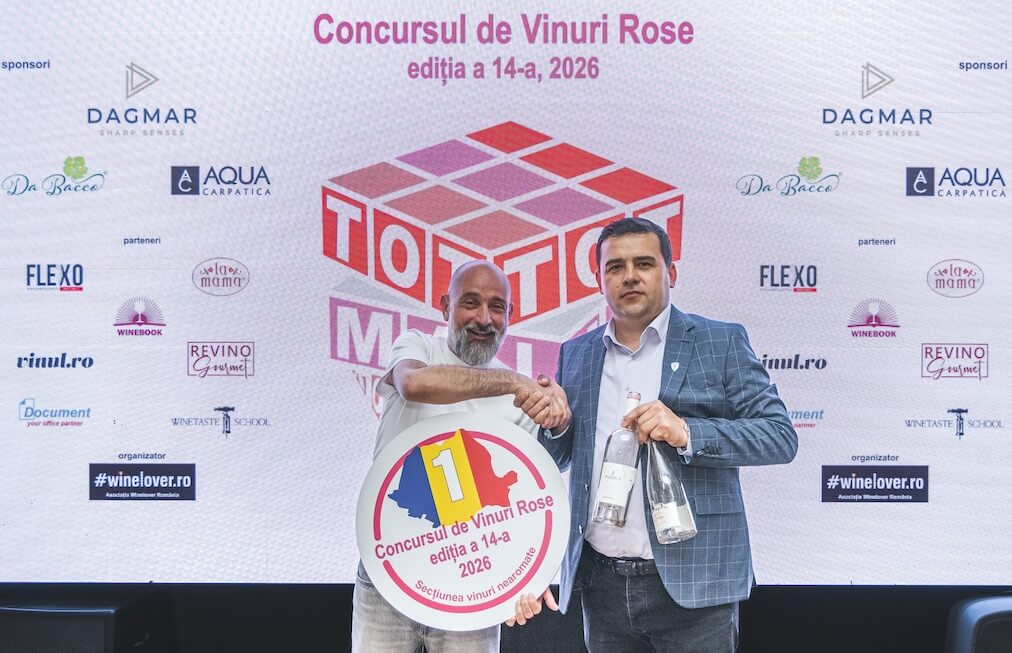 „Viitorul e despre detalii fine” – Adrian Luca, Crama Liuta (Babadag), câștigător al Concursului de vinuri rosé 2026